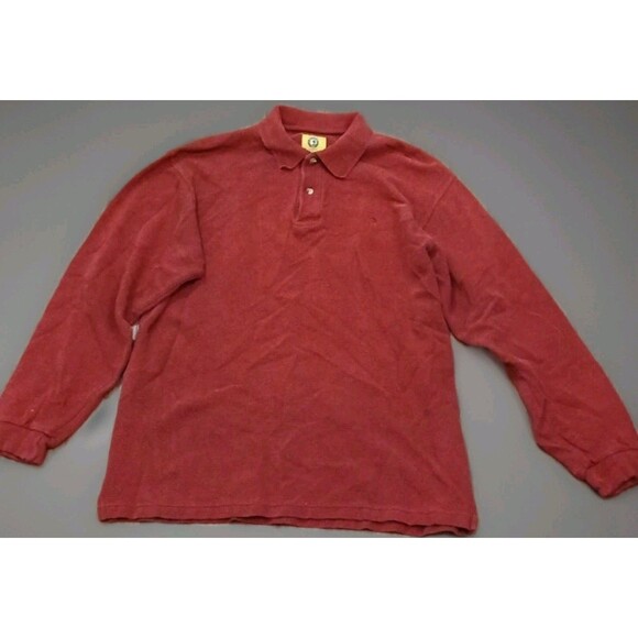 Duck Head Other - Vintage Duck Head Men’s Medium Red Long Sleeve Polo Old Money Southern Prep EUC